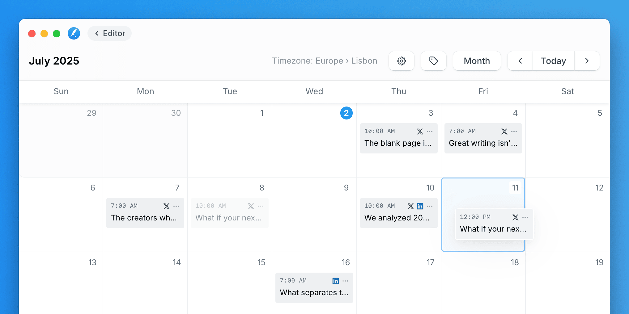 Changelog New Features Launches And News Typefully Changelog New Features Launches And News Typefully